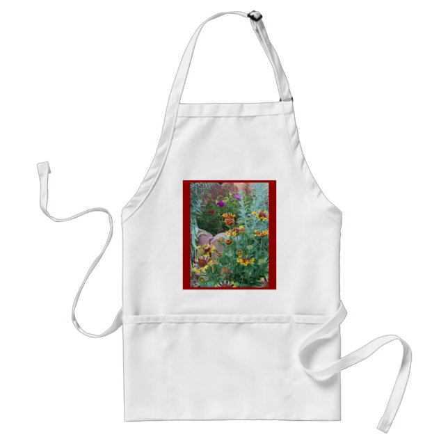 Fall Garden Daisies Standard Apron (Front)
