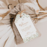 Fall Garden Wildflower Wedding Welcome Gift Tags<br><div class="desc">These fall garden wildflower wedding welcome gift tags are perfect for a rustic wedding. The design features pink,  blush,  rose and purple hand-painted wild flowers with butterflies.

These tags are perfect for hotel guest welcome bags and destination weddings.</div>