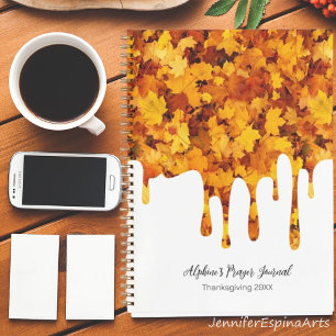 Fall Gratitude/Prayer Journal Daily