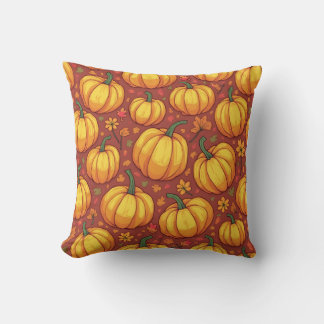 Fall Halloween Cushion