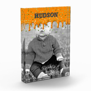 Fall Halloween Kids NAME Sprinkles PHOTO Fun Block