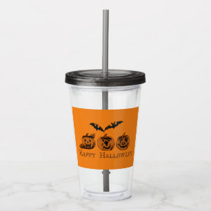 Fall/Halloween/pumpkin   Acrylic Tumbler
