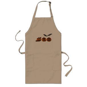 Fall/Halloween/pumpkin Long Apron