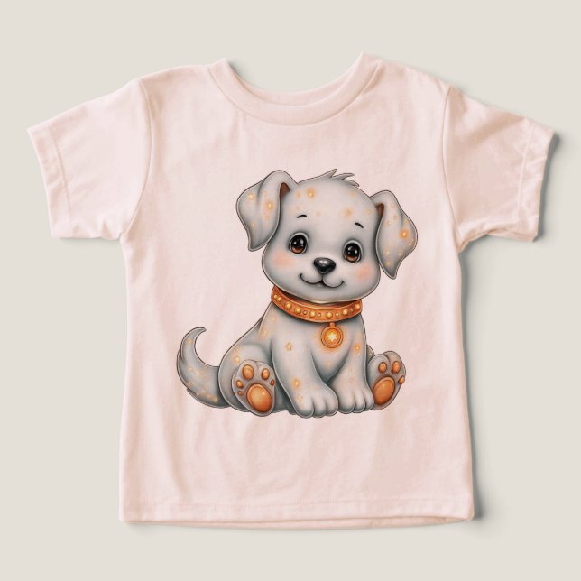 Fall Harvest Cute Puppy (Design Front)