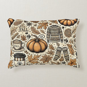 Fall Harvest Decorative Cushion