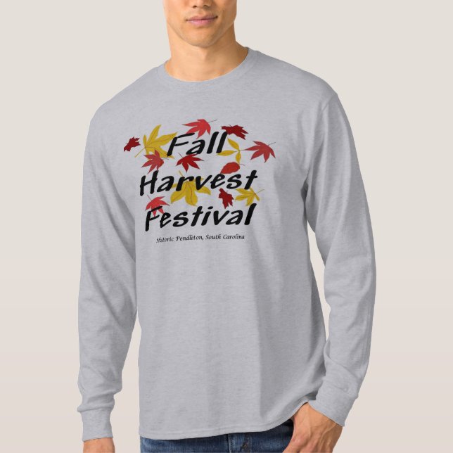 Fall Harvest Festival Men's Long Sleeve T-shirt (Front)
