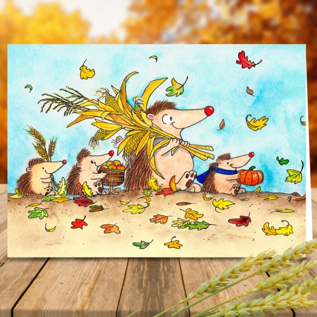 Fall Harvest greeting card by Nicole Janes (Creator Uploaded)