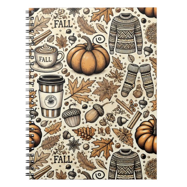 Fall Harvest Notebook (Front)
