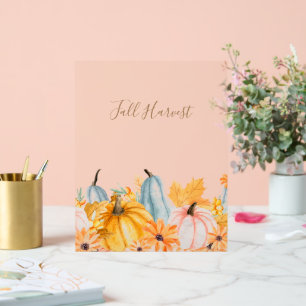 FALL HARVEST PARTY ACRYLIC SIGN