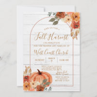 Fall Harvest Pumpkin Party Fest Picnic