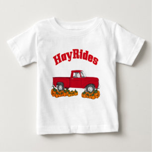 fall hay rides baby T-Shirt