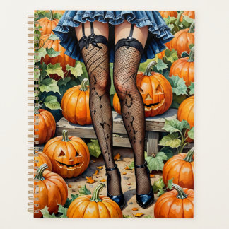 Fall heels notebook  planner