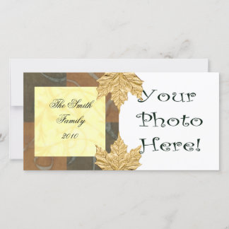 Fall/Holiday Photo card