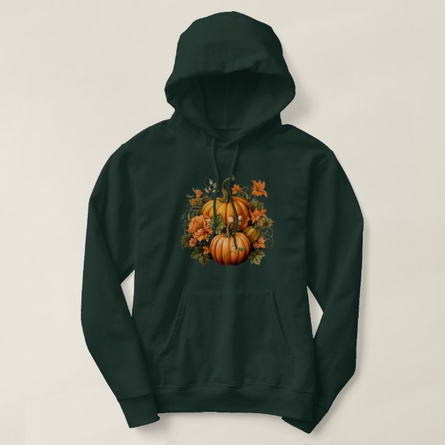 Fall Hooded Sweatshirt (Design Front)