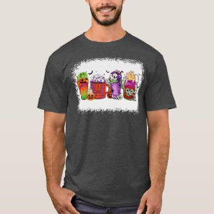 Fall Hot Chocolate Cup Halloween T-Shirt