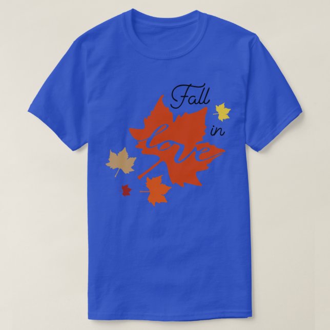 Fall in love7 T-Shirt (Design Front)