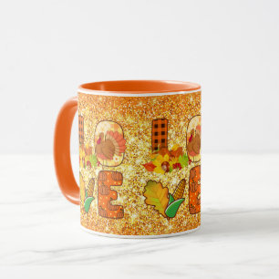 Fall In Love Autumn Customise Colour Mug