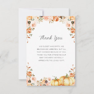 fall in love baby shower thank you