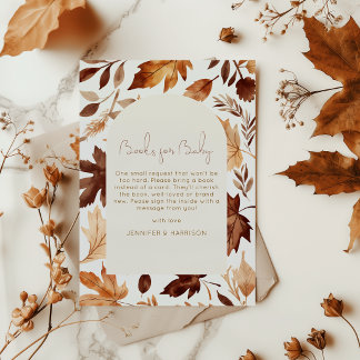 Fall In Love | Books For Baby Baby Shower Invitation