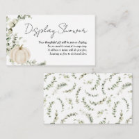 Fall in Love Bridal Display Shower