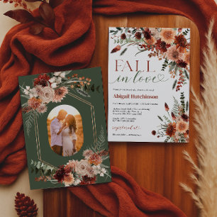 Fall in Love Bridal Shower Invitation