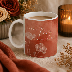 Fall in Love Bridal Shower Mug – Future Mrs. + Eve
