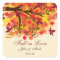 Fall in Love Bridal Shower Wedding Sticker Label