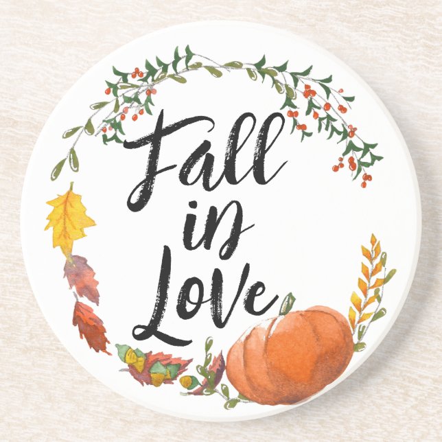 Fall In Love Coaster (Front)