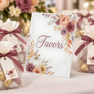 Fall in Love Favours Sign