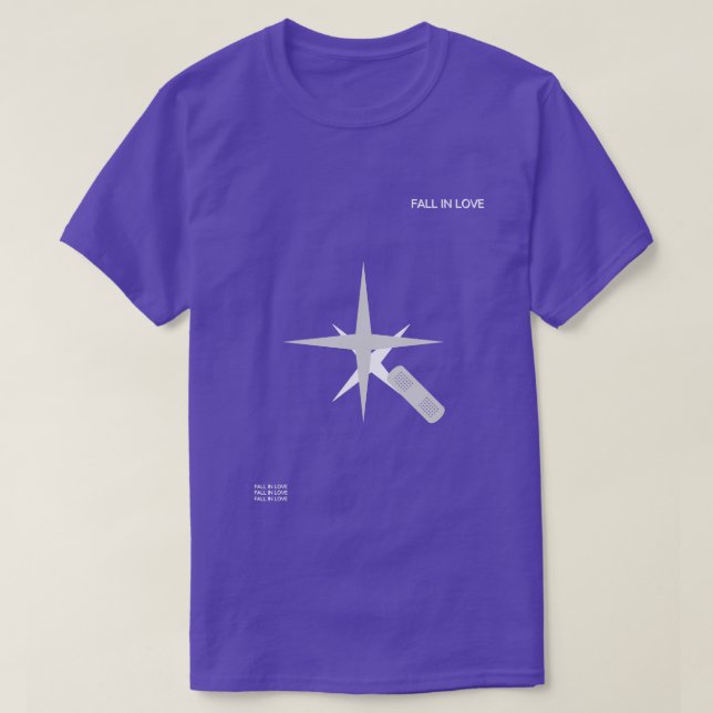 FALL IN LOVE for cool boys T-Shirt (Design Front)