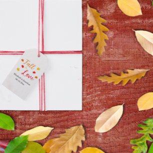 Fall In Love Gift Tags