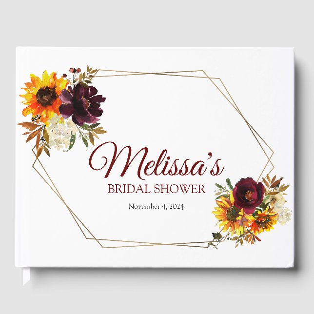 Fall in Love Guest Book (Front)