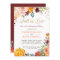 Fall in Love Pumpkin Floral Gold Engagement Party