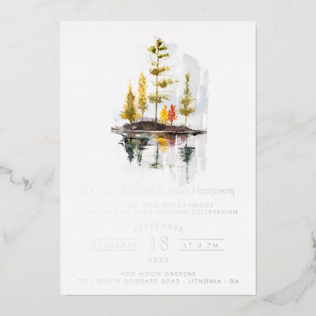 Fall in Love | Rustic Autumn Wedding  (Front)