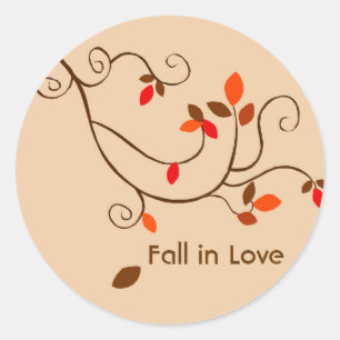 Fall in Love Sticker
