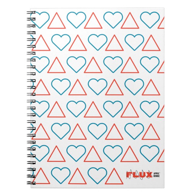 "Fall in Love with Change" Spiral Notebook (Front)