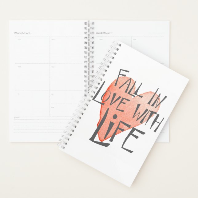 Fall in Love with Life Planner (Display)