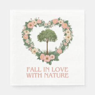 Fall in Love with Nature Napkin
