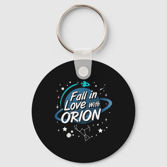Fall In Love With Orion Constellation Astrology No Key Ring (Front)