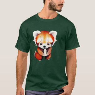 Fall in Love with the Kawai Red Panda T-Shirt