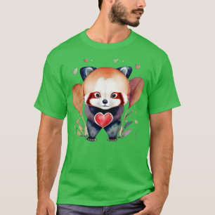 Fall in love with this Kawai Red Panda T-Shirt