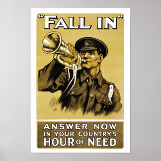 Fall In Poster