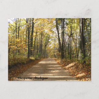 Fall in the Country Postcard