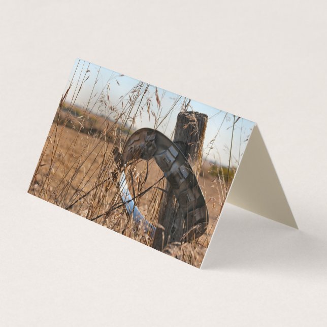 Fall in the heartland business card (Front)