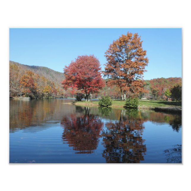 Fall in VA Photo Print (Front)