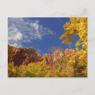 Fall In Zion Postcard