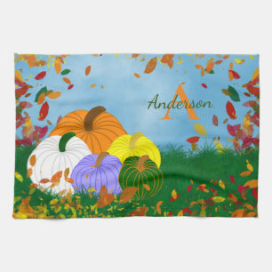 Fall into Autumn Kitchen Towel