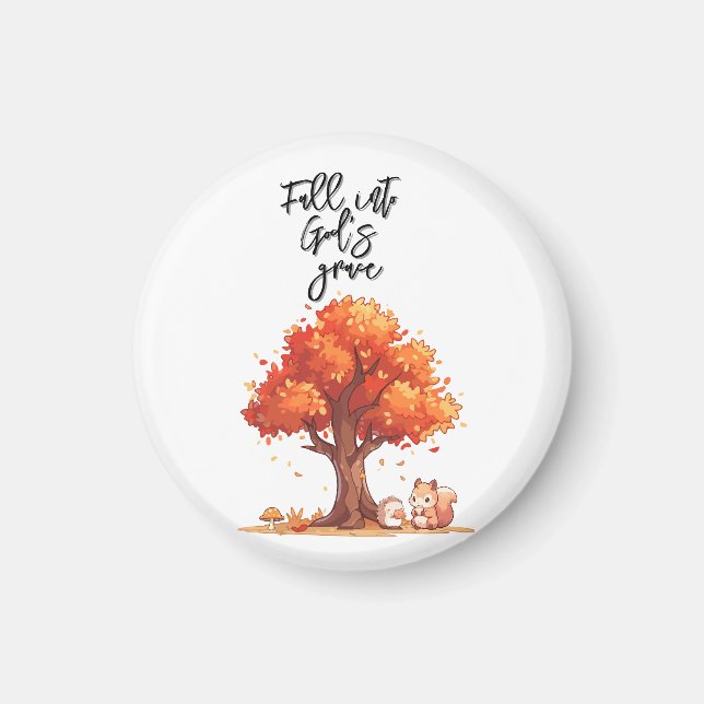 Fall Into God's Grace Magnet (Front)