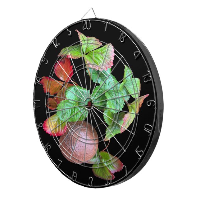 Fall Into Strawberry Season Backyard Garden Photo Dartboard (Front Right)
