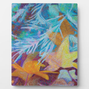 Fall Into Winter Plaque